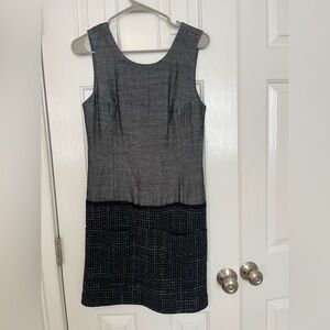 Theyskens’ Theory dress. Brand new. Grey and Black houndstooth. Size 6.